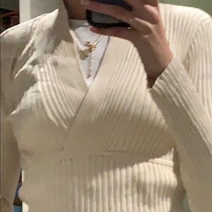 Vintage cream colored sweater